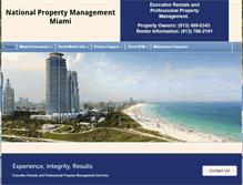 Tablet Screenshot of miami.national-property-management-group.com